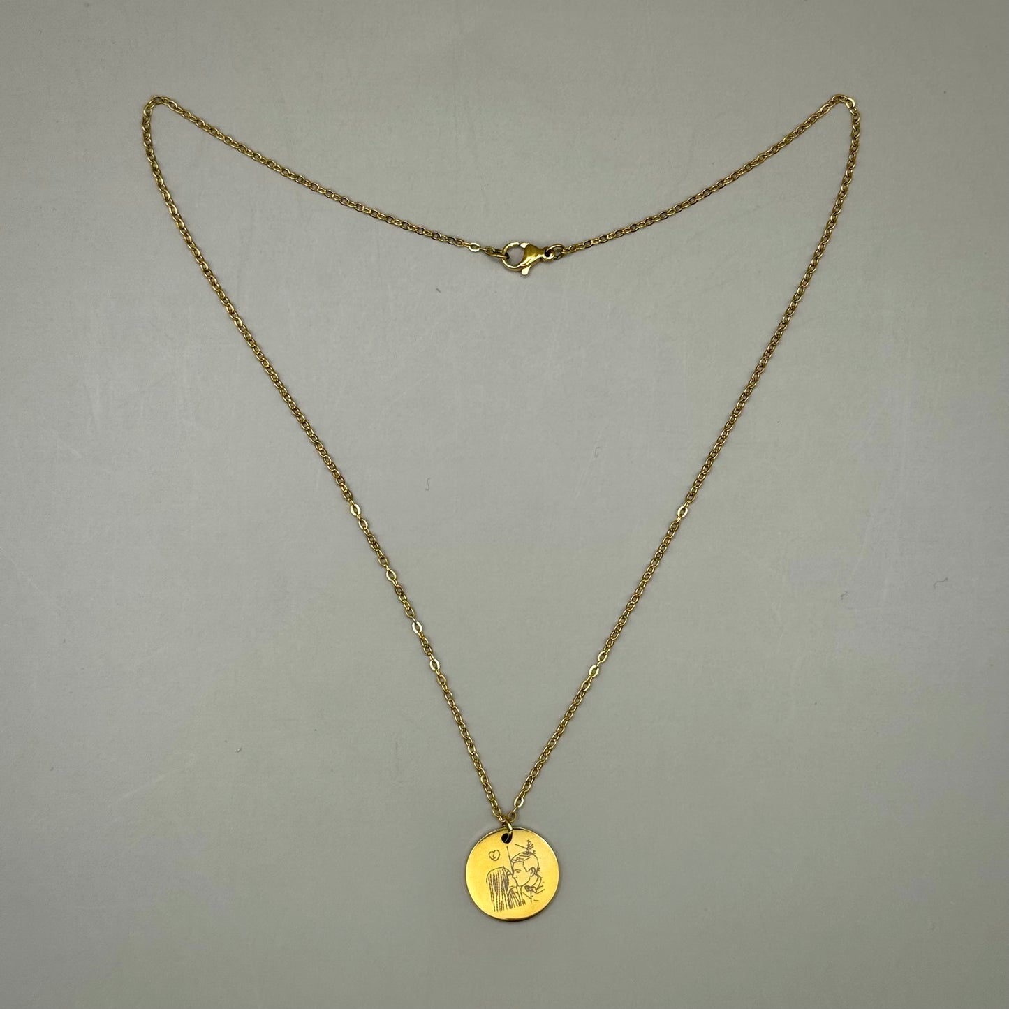 Personligt smycke Guld/silver