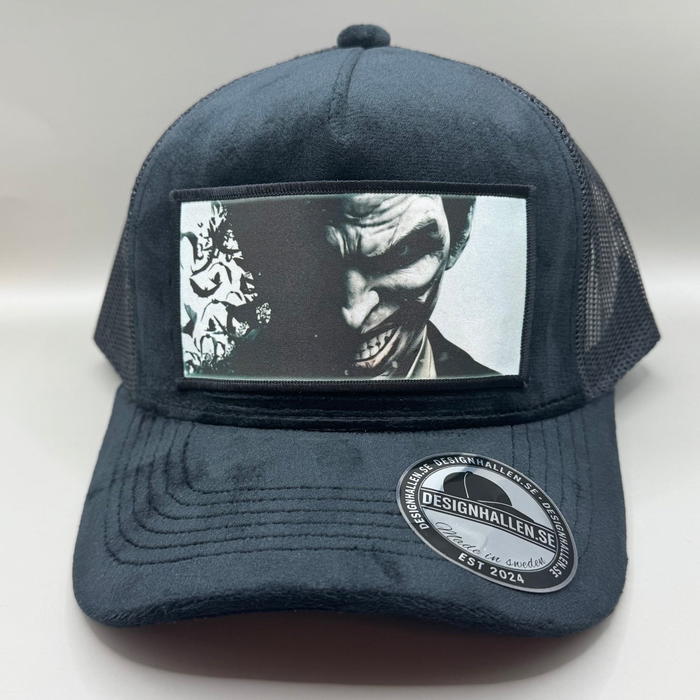 Joker - velvet keps svart