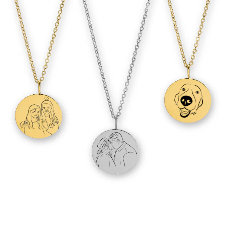 Personligt smycke Guld/silver