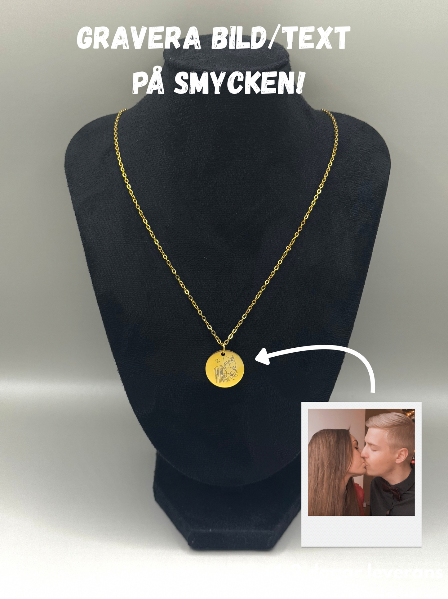 Personligt smycke Guld/silver