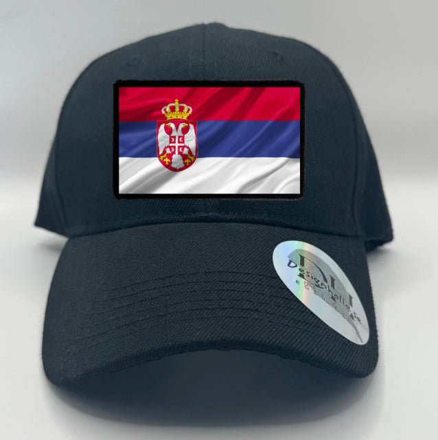 Serbische Flaggenmütze