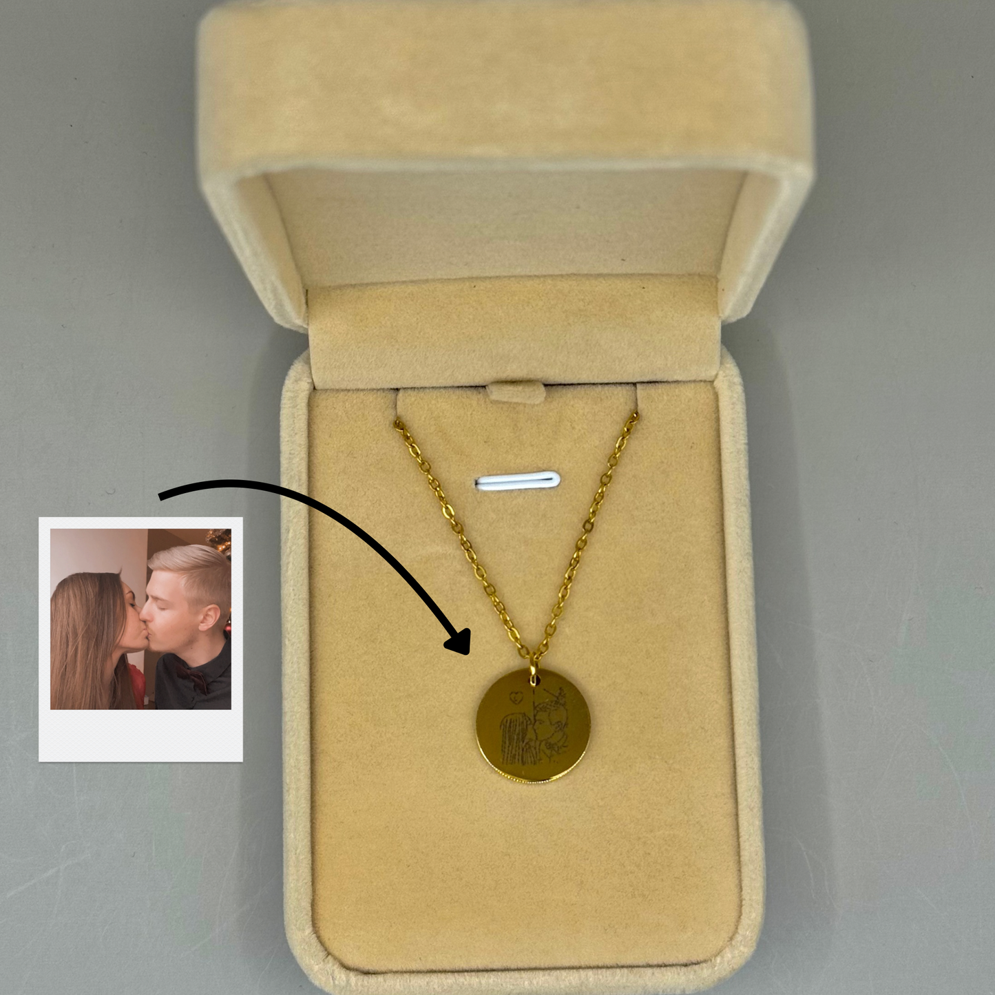 Personligt smycke Guld/silver