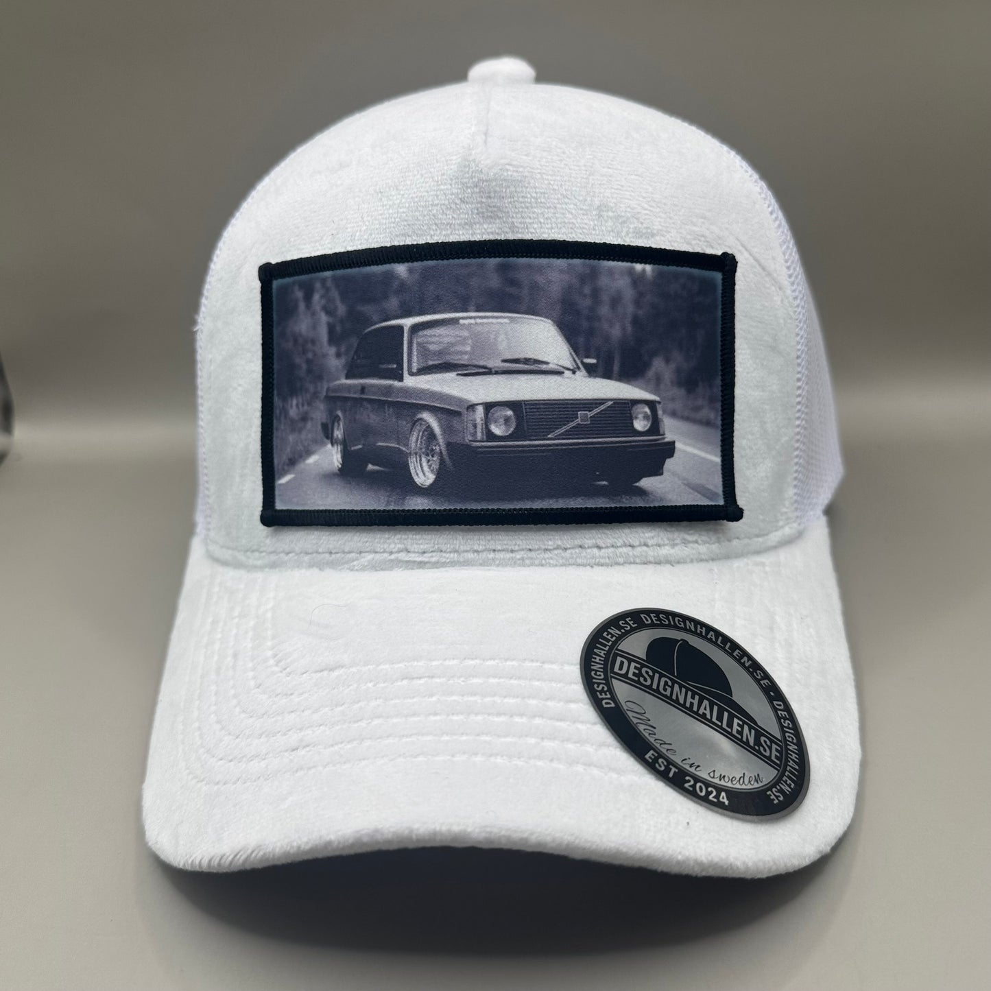 Svenskbil velvet keps - 7 Färger