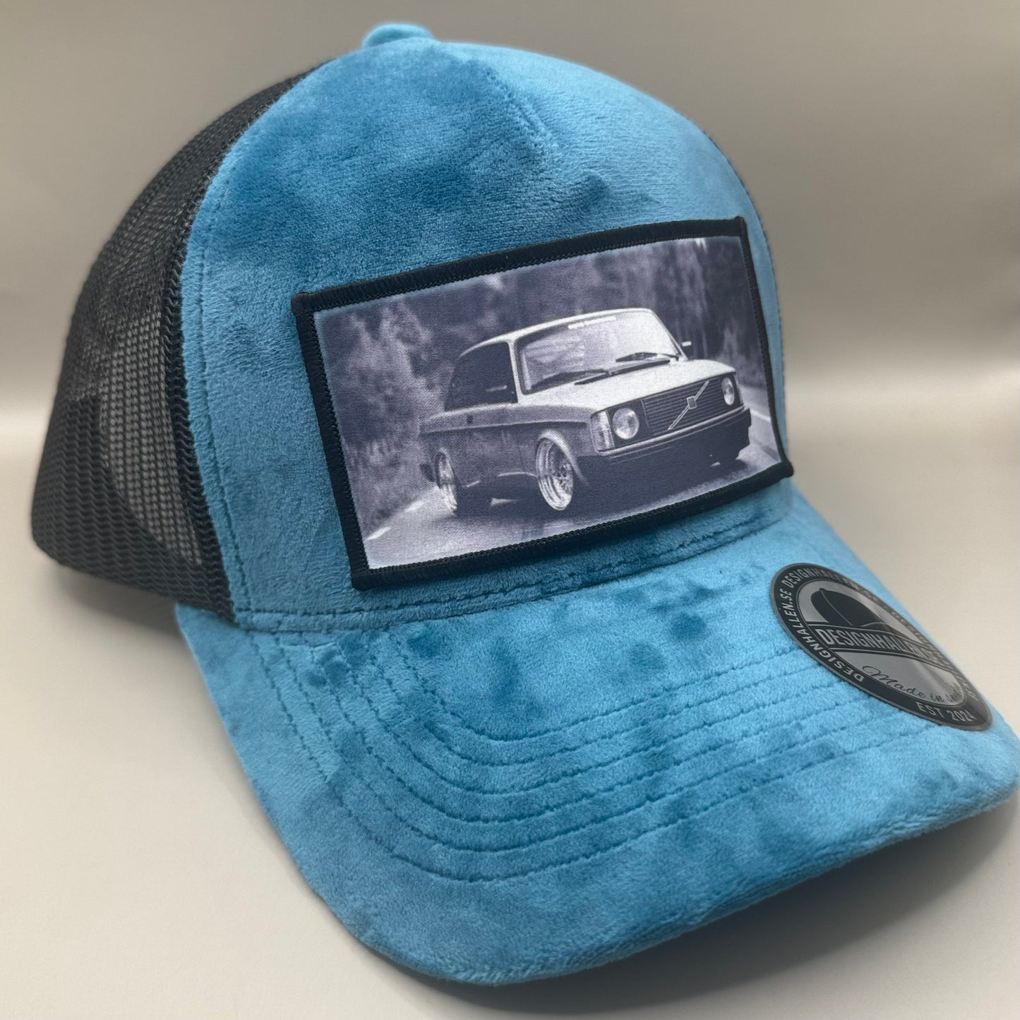 Svenskbil velvet keps - 7 Färger