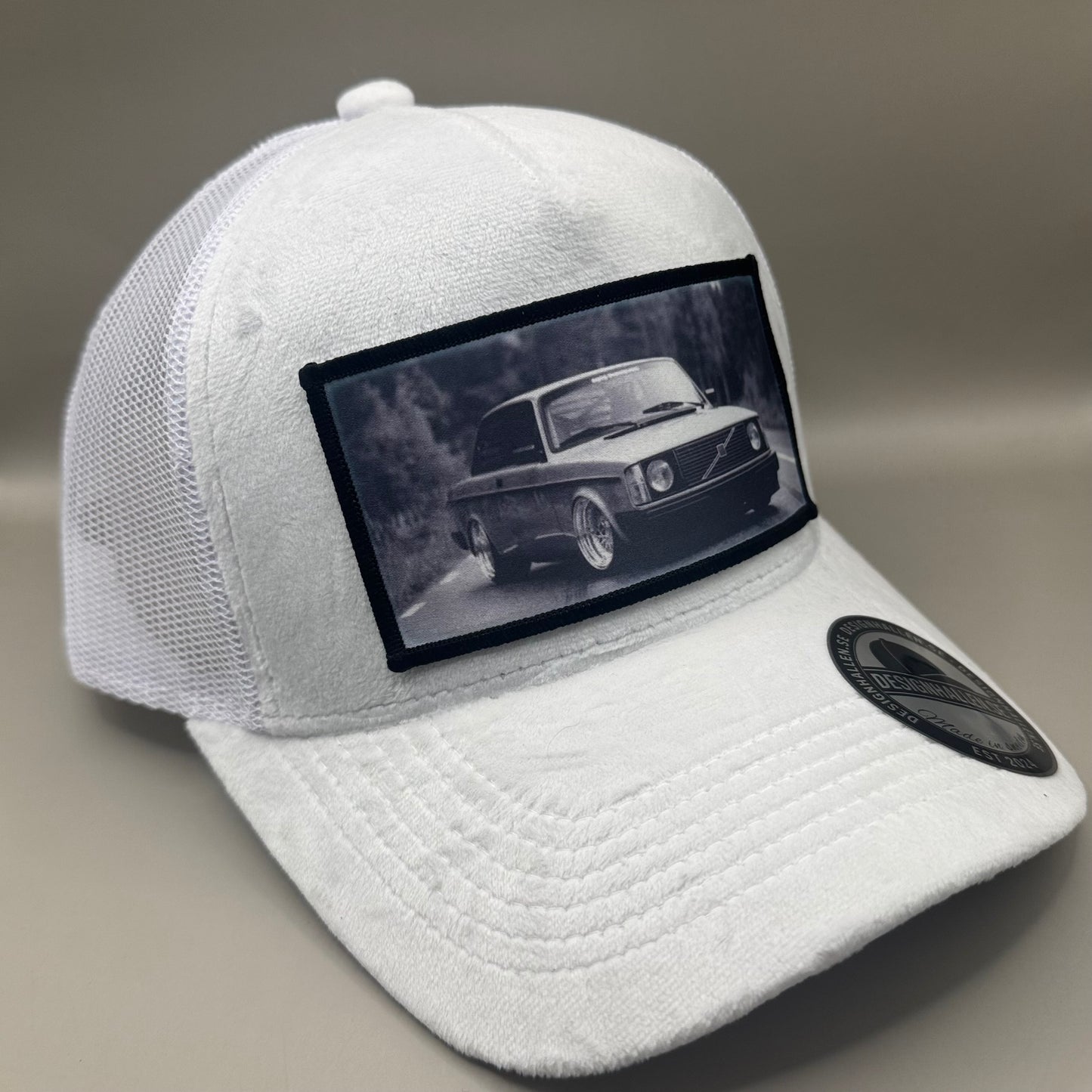 Svenskbil velvet keps - 7 Färger