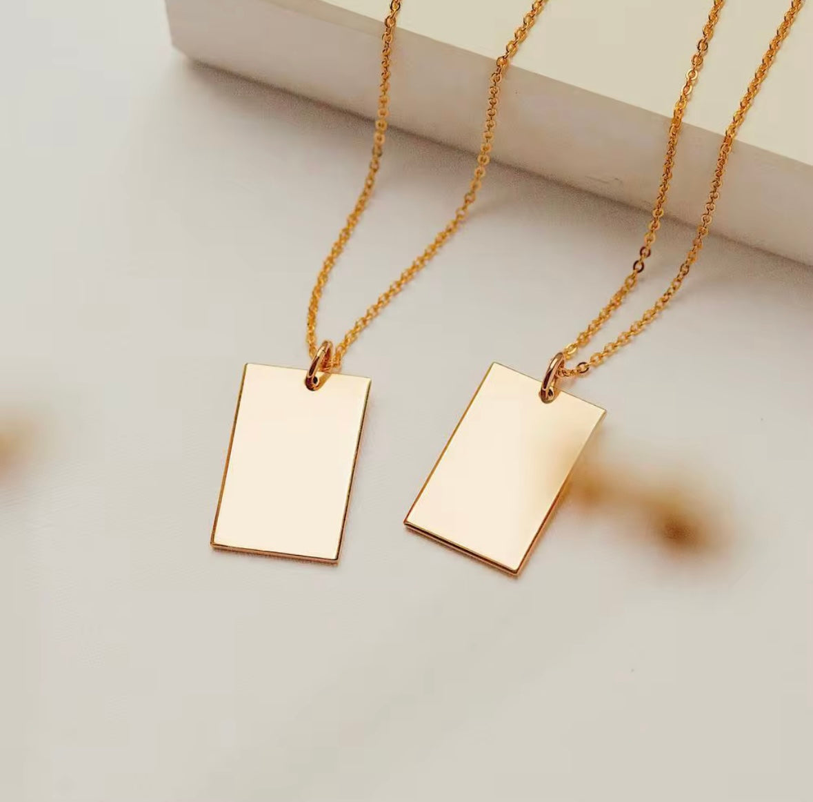 Personligt smycke Guld/silver
