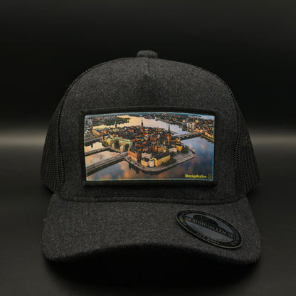 Stockholm keps - cashmere premium