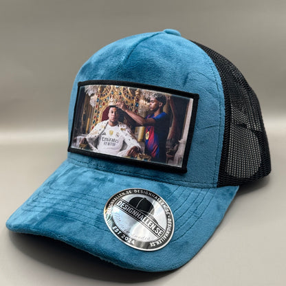 Real vs barca velvet keps - yamal&Mbappé