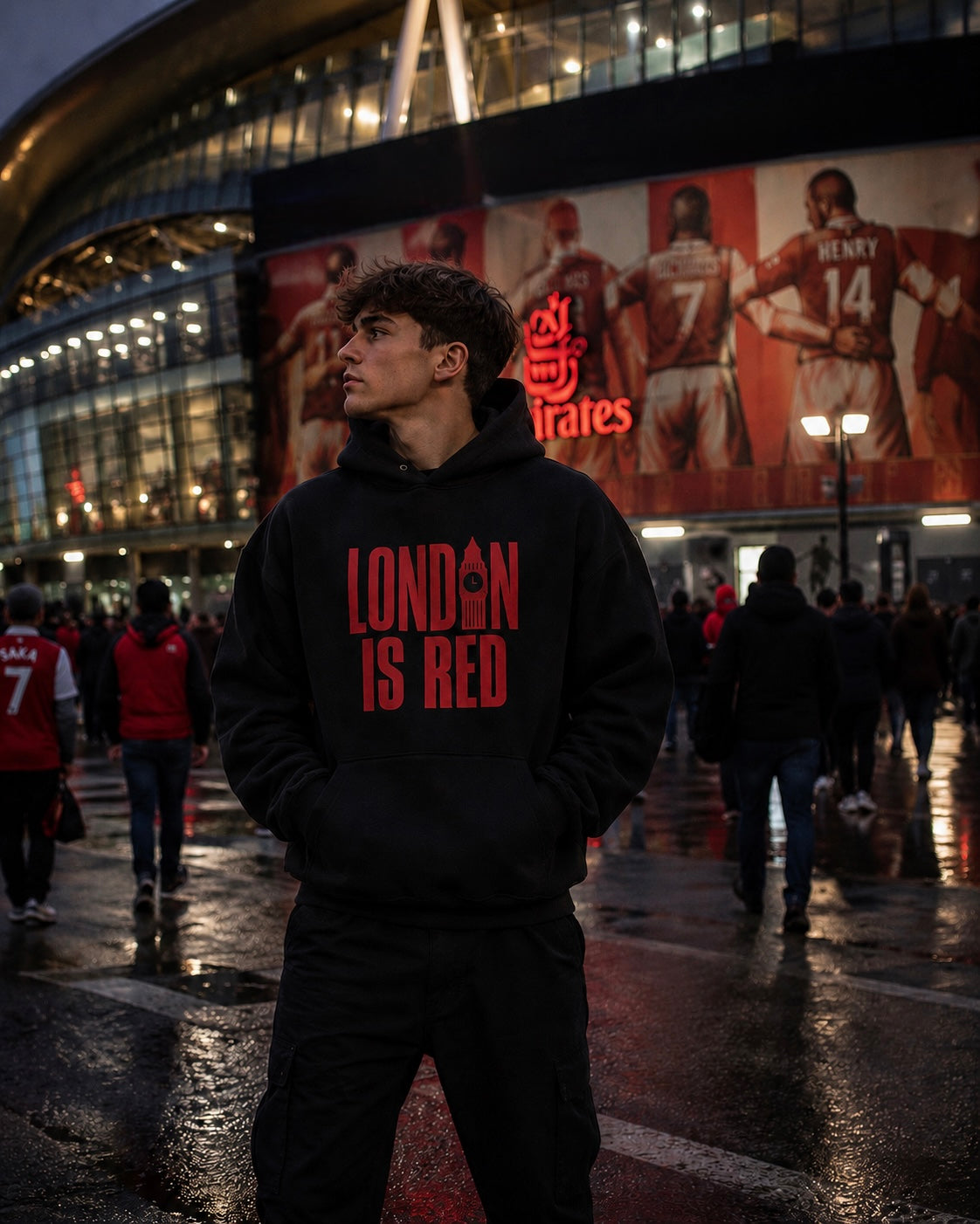 London is red 🔴 hoodie