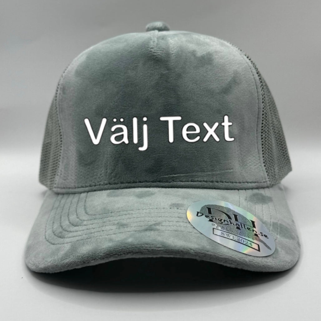 Velvet keps - custom text