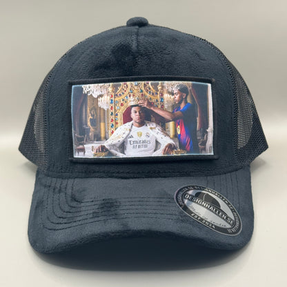 Real vs barca velvet keps - yamal&Mbappé