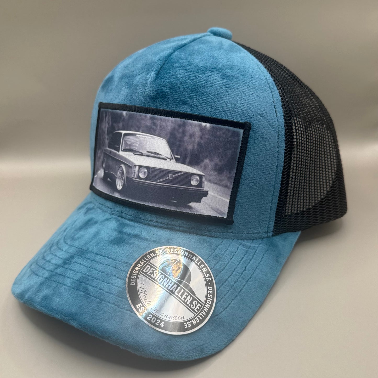 Svenskbil velvet keps - 7 Färger