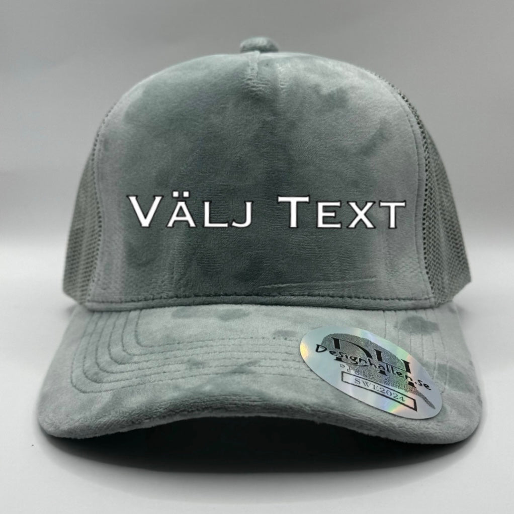 Velvet keps - custom text