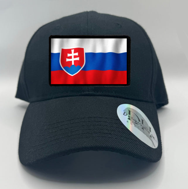 Slovakiens flagga keps