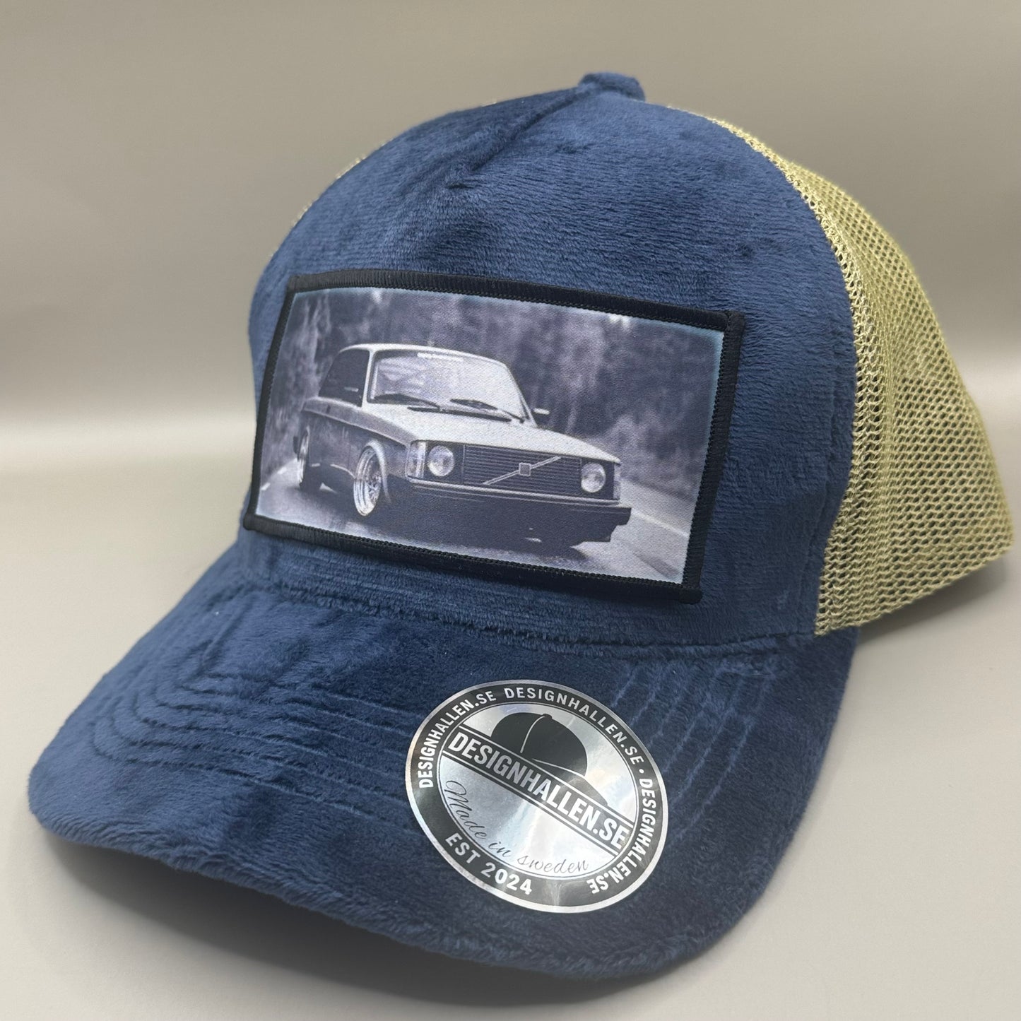 Svenskbil velvet keps - 7 Färger