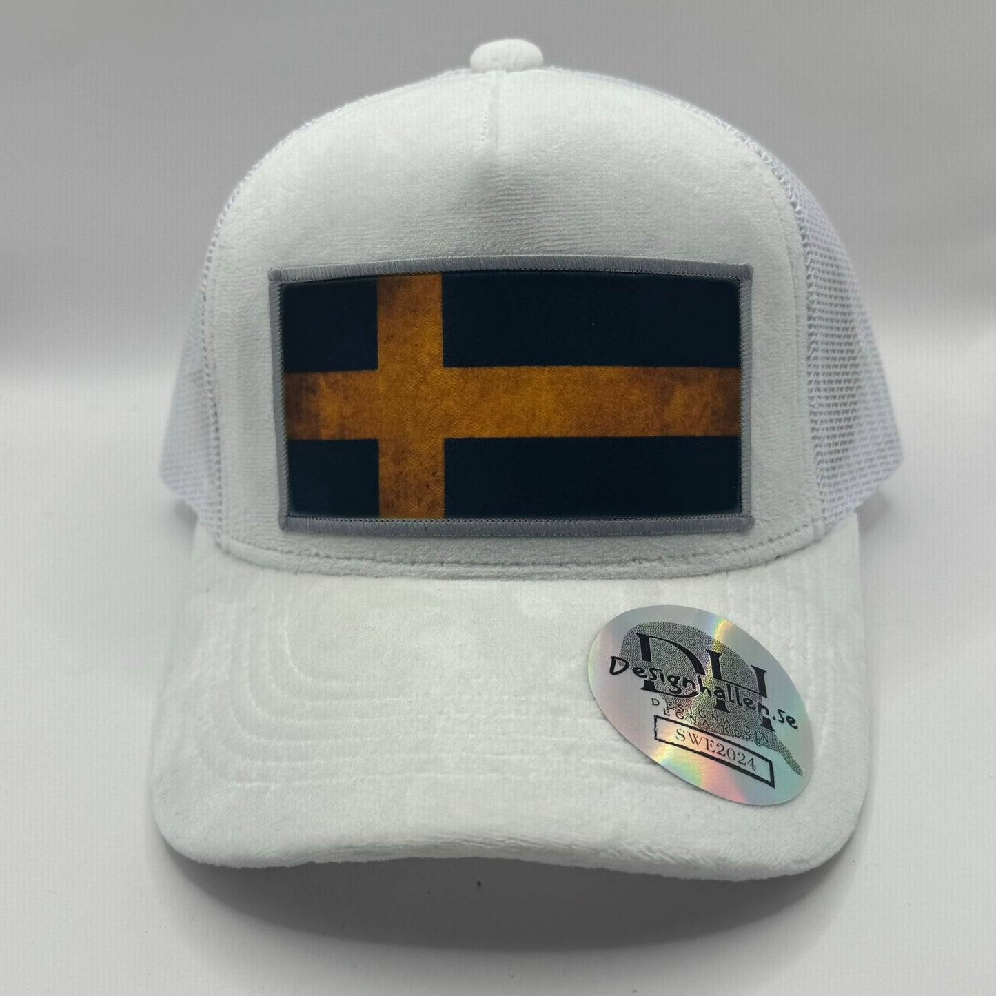 Velvet keps Flaggor [Sverige flagg] MM. Vintage edition