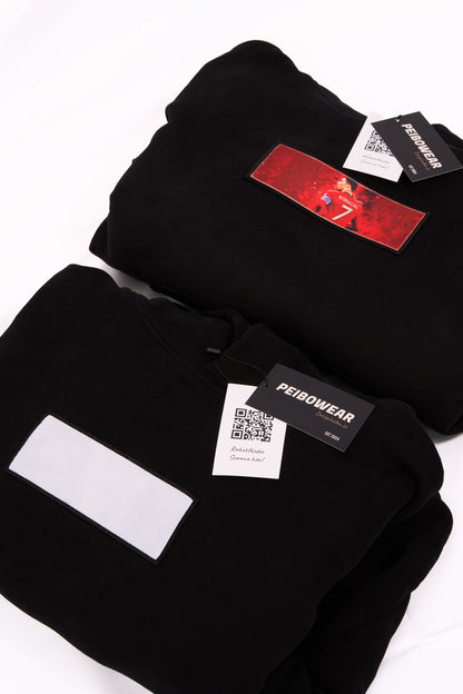 Custom Text - Baggy Hoodie.