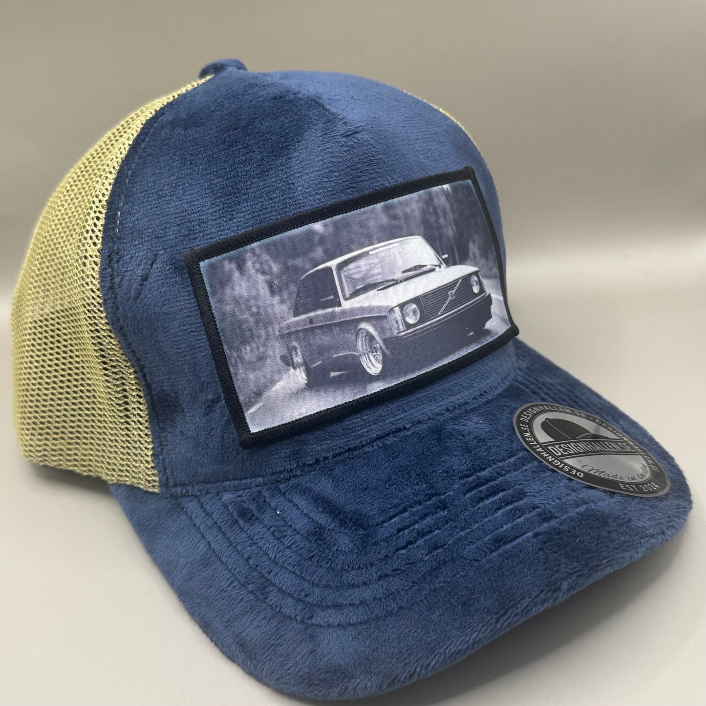 Svenskbil velvet keps - 7 Färger