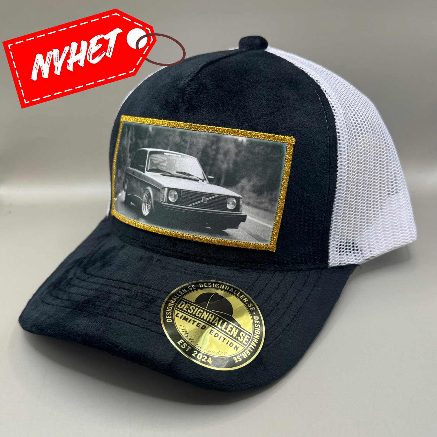 Svenskbil velvet keps - 7 Färger