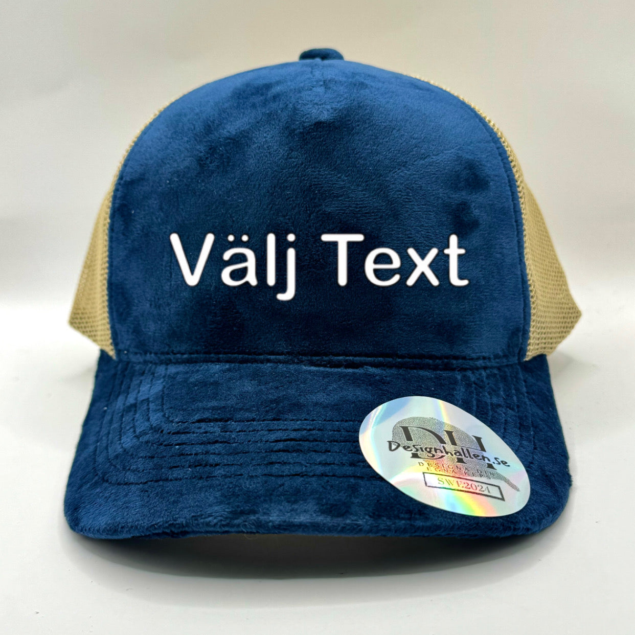 Velvet keps - custom text