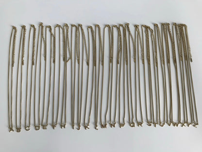 Personlig bokstav A-Z 18k guld pläterad
