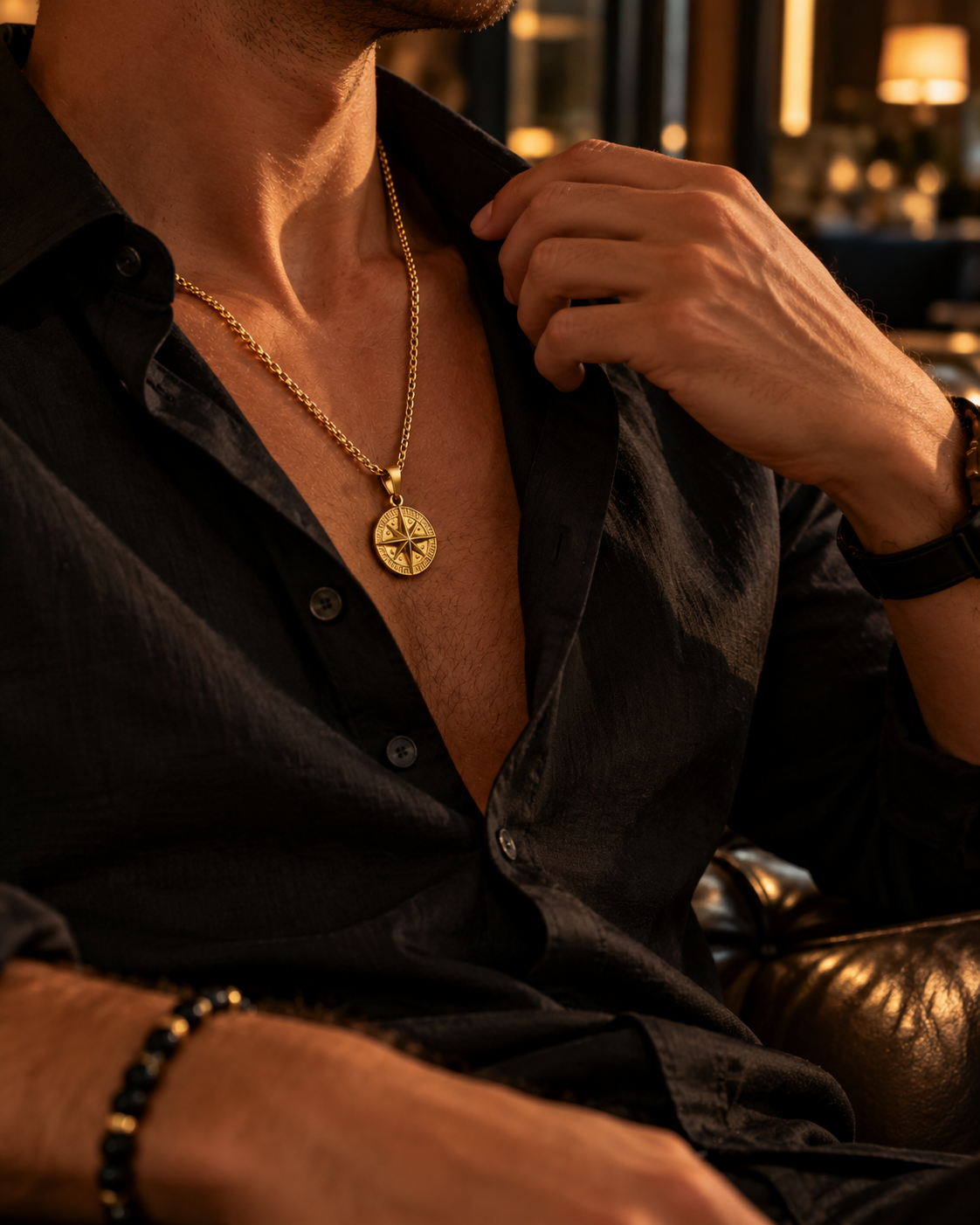 Golden Essentials | 3-pack Herrhalsband