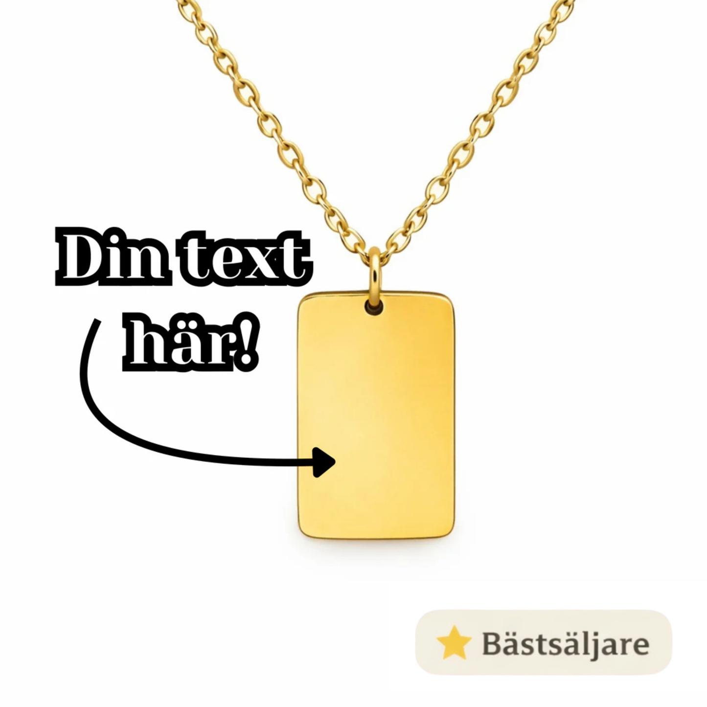 Personalisierter Text auf Schmuck – Live-Vorschau